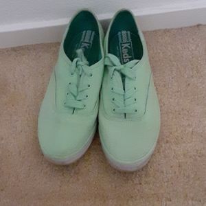 Green Keds shoes